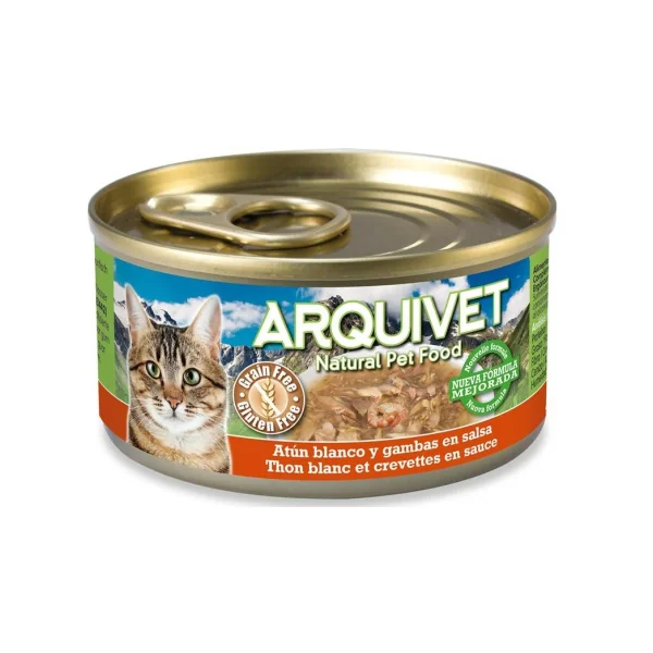 Arquivet Gato Atún Blanco y Gambas