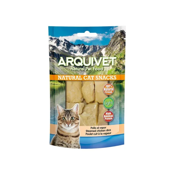 Arquivet Pollo al Vapor Natural Gatos