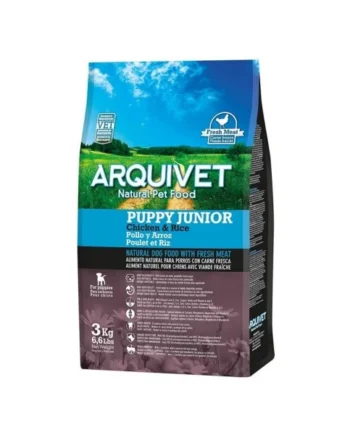 Arquivet Pollo y Arroz Puppy Junior