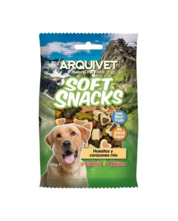 Arquivet Soft Snacks Huesitos y Corazones Mix
