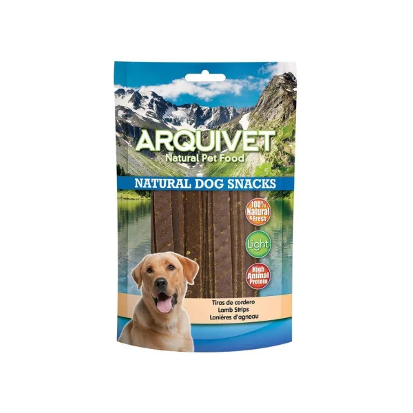 Arquivet Tiras de Cordero Naturales Perro
