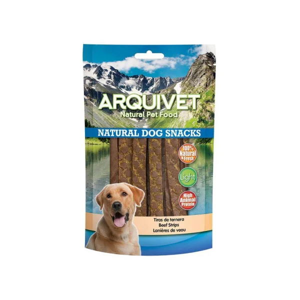 Arquivet Tiras de Ternera Naturales Perro