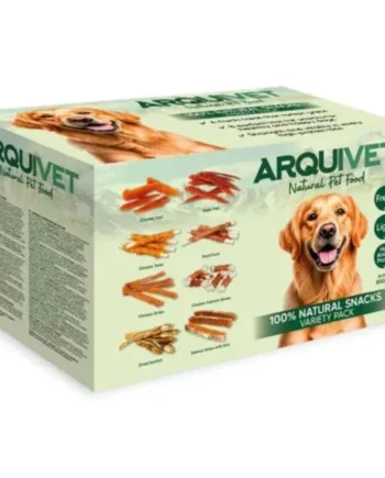 Arquivet Variety Pack para Perros – 8 Snacks Naturales Diferentes