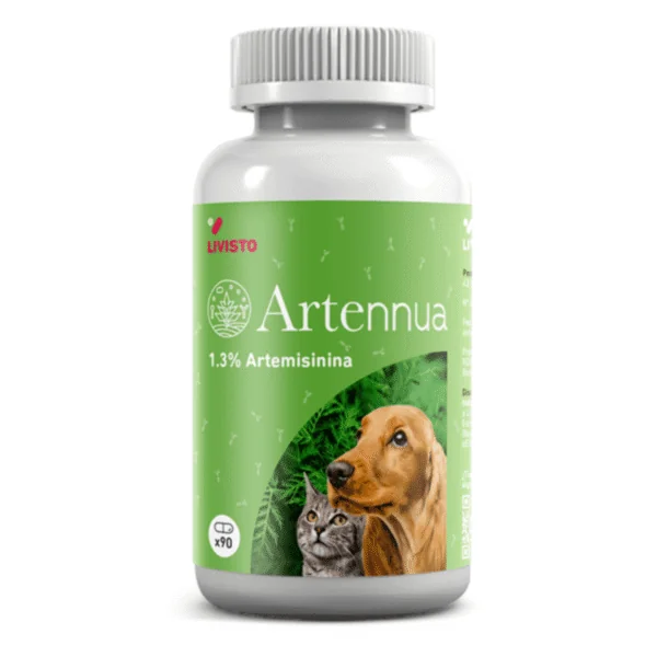 Artennua Artemisia Annua sistema inmune oncológico perros gatos 90 cápsulas