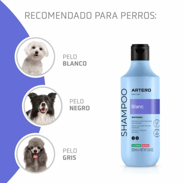 Artero Champú Blanc para perros
