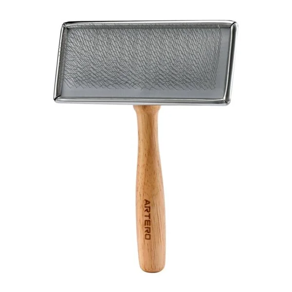 Artero slicker Carda madera perros y gatos