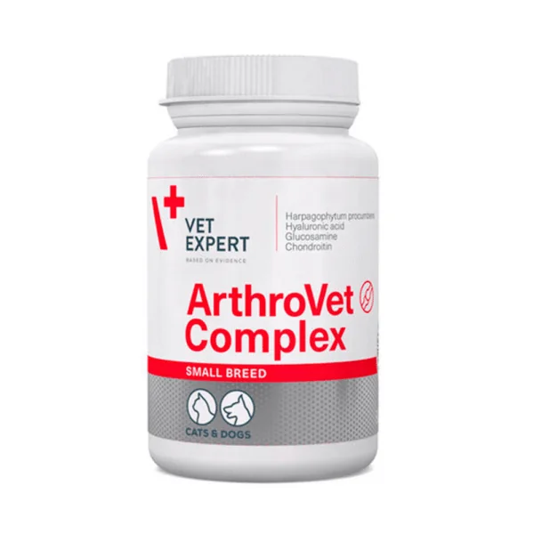ArthroVet COMPLEX razas pequeñas y gatos condroprotector 60 cápsulas