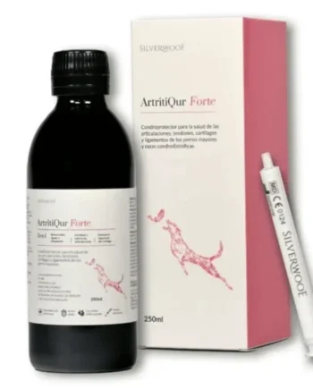 Artritiqur Forte 250ml para Perros | Condroprotector Líquido de Alta Absorción