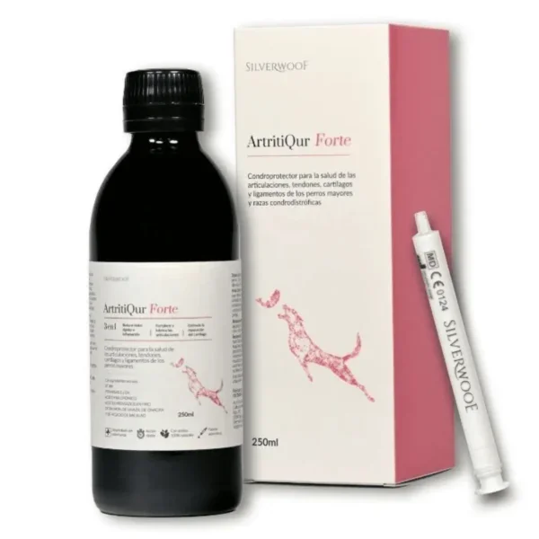 Artritiqur Forte 250ml para Perros | Condroprotector Líquido de Alta Absorción