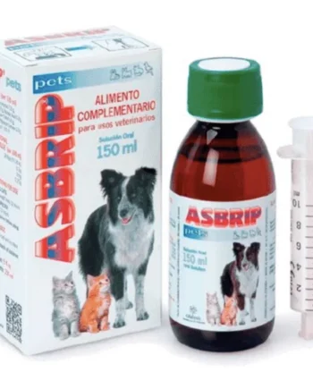 Asbrip Pets jarabe antitusivo perros gatos 150 ml