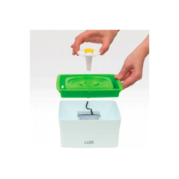 Asequibilidad se encuentra con calidad en Productos Para Gatos's colección de Catit Bebedero Fuente Flower Mini de 2024.