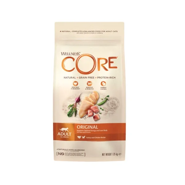 Asequible Wellness Core Adult Pollo Y Pavo Pienso Para Gatos: diseño y fabricación de calidad para las necesidades diarias España.