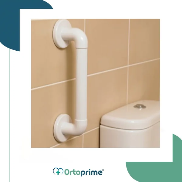 Asidero en PVC Blanco para Ducha | Cuatro Tamaños