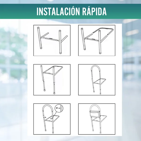 Asidero para Cama Acolchado