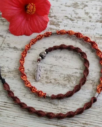 Atebas Hairwrap Atardecer Macramé