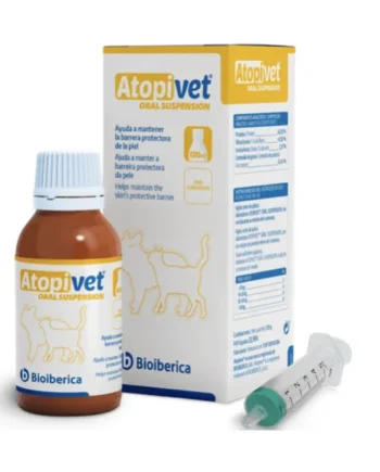 ATOPIVET Suspensión Oral 120ml piel perros y gatos