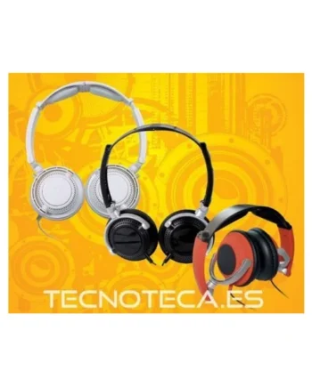 Auricular estereo plegable rojo ENGEL (AV0825E)