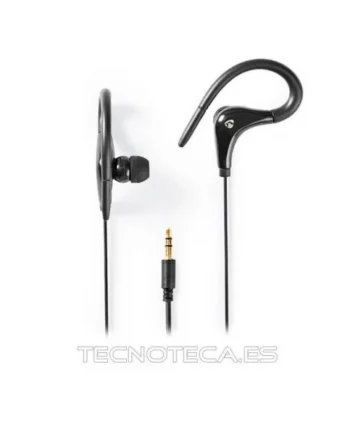 AURICULARES CON GANCHO 1.2m. HPWD8001BK