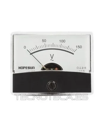 AVM60150. Voltimetro de panel analogico 150VAC