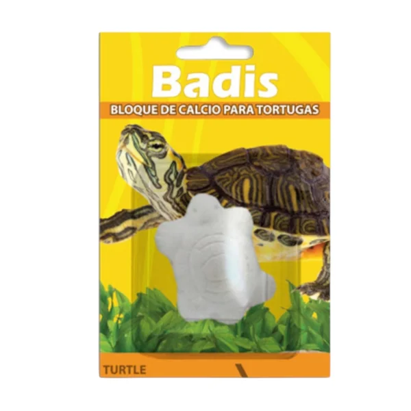 Badis Calcio para Tortugas — Suplemento Natural de Calcio