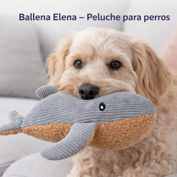 Ballena Elena 26cm Peluche para perros