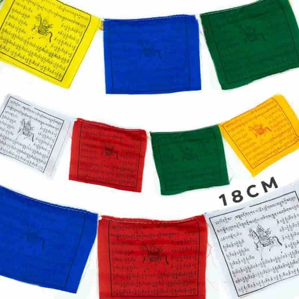 Banderines de oración tibetanos