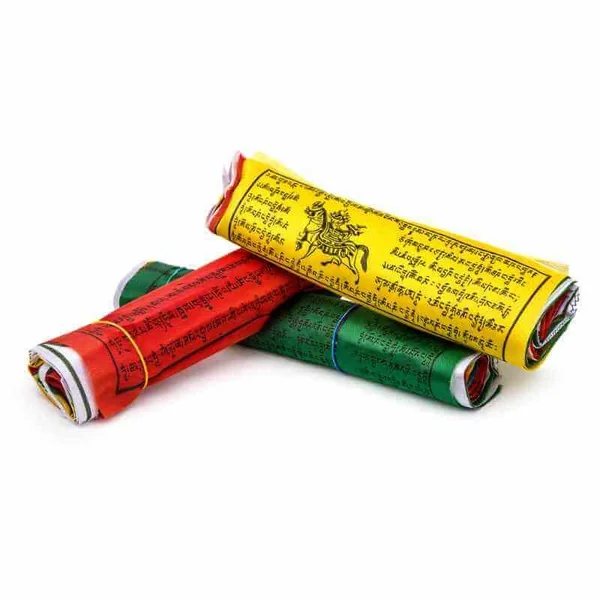 Banderines de oración tibetanos