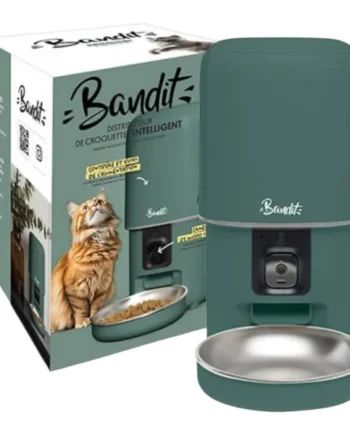Bandit Comedero Inteligente para Gatos y Perros Pequeños — Control Remoto