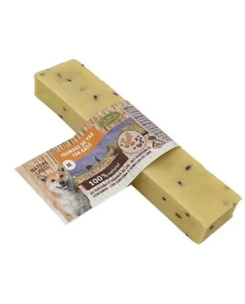 Barra de leche de Yak con cúrcuma y semillas de lino