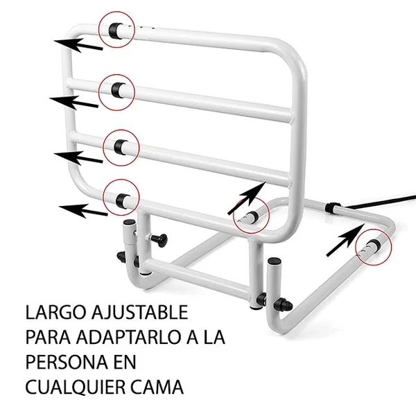 Barra Lateral Anticaída para Cama Adultos | Universal