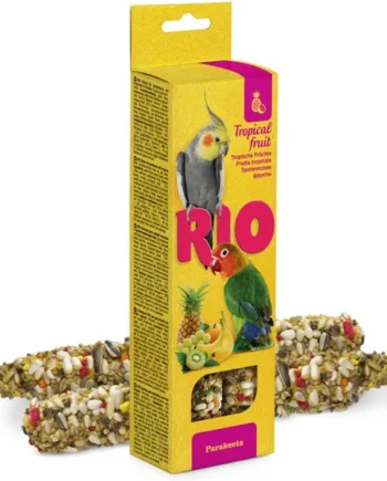 Barritas con Fruta Tropical Pequeñas Cotorras 2X75 g Rio