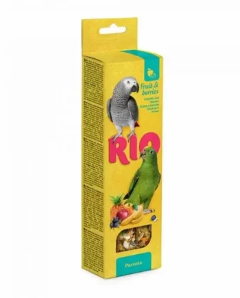 Barritas con Fruta y Bayas Loros 2X90 g Rio