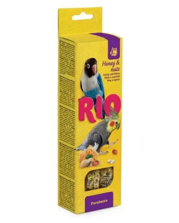 Barritas con Miel y Nueces Pequeñas Cotorras 2X75 g Rio