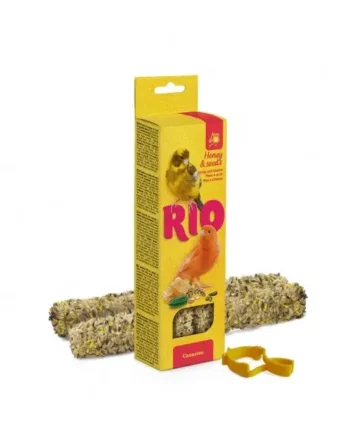 Barritas con Miel y Semillas Canarios 2X40 g Rio