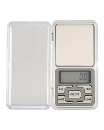 Bascula Balanza Digital 0.1 a 500 gramos LCD Gris