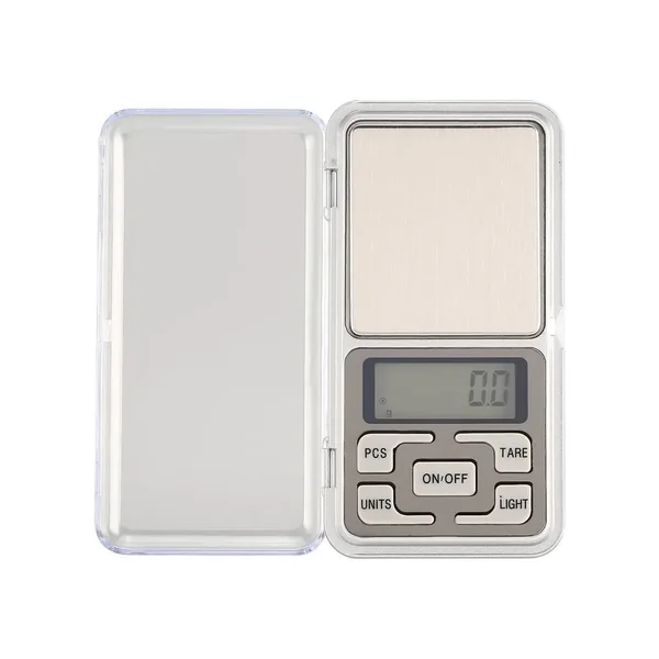 Bascula Balanza Digital 0.1 a 500 gramos LCD Gris