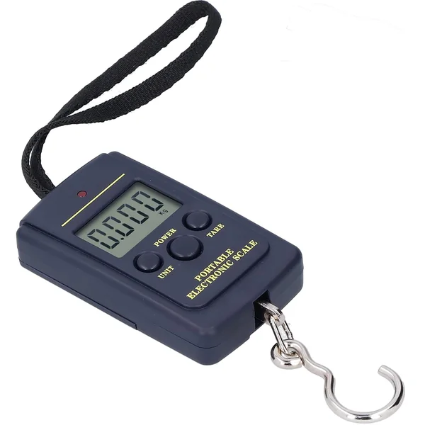 Bascula Digital LCD de mano para colgar equipaje 40Kg