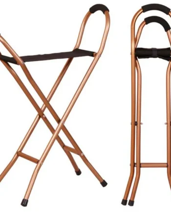 Bastón Silla con Cuatro Puntos de Apoyo | Ergonómico