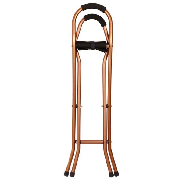 Bastón Silla con Cuatro Puntos de Apoyo | Ergonómico
