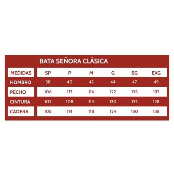 Bata Clásica Unisex con Botones