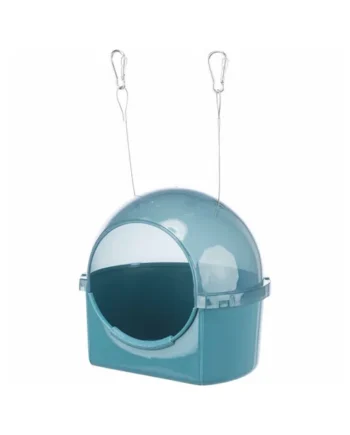 Bañera cubierta azul