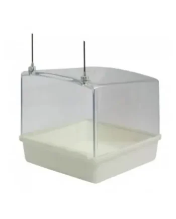 Bañera Exterior Cuadrada con Ganchos Metal