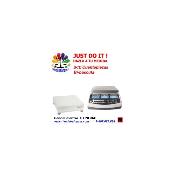 BCD 3/6/15/30Kg 0.05/0.1/0.2/0.5g Balanza cuentapiezas Baxtran