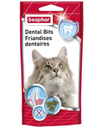 Beaphar Bocaditos Higiene Dental Cat-A-Dent Bits Gato 35 g