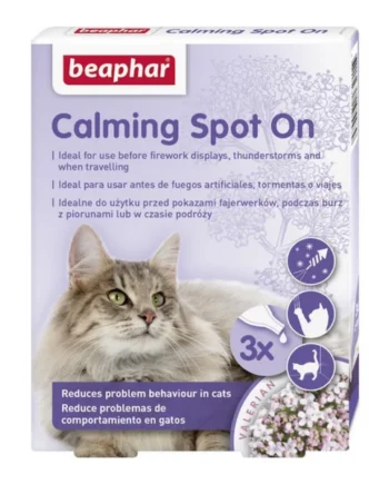 Beaphar - Calming Spot On Pipetas Calmantes para Gato (3 Pipetas)