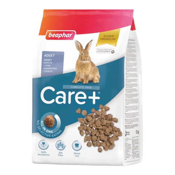 Beaphar Care+ Conejo Adulto — Pienso Super Premium para Conejos