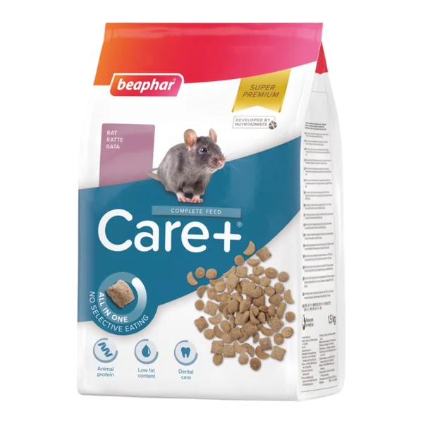 Beaphar Care+ Rata — Pienso Super Premium para Ratas