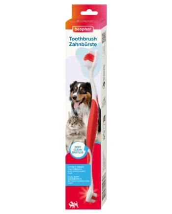 Beaphar Cepillo de Dientes para Perros y Gatos de Todas las Razas