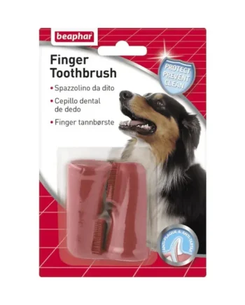 Beaphar Cepillo Dental de Dedo para Perros Pack 2 unidades