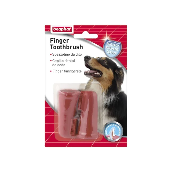 Beaphar Cepillo Dental de Dedo Perros